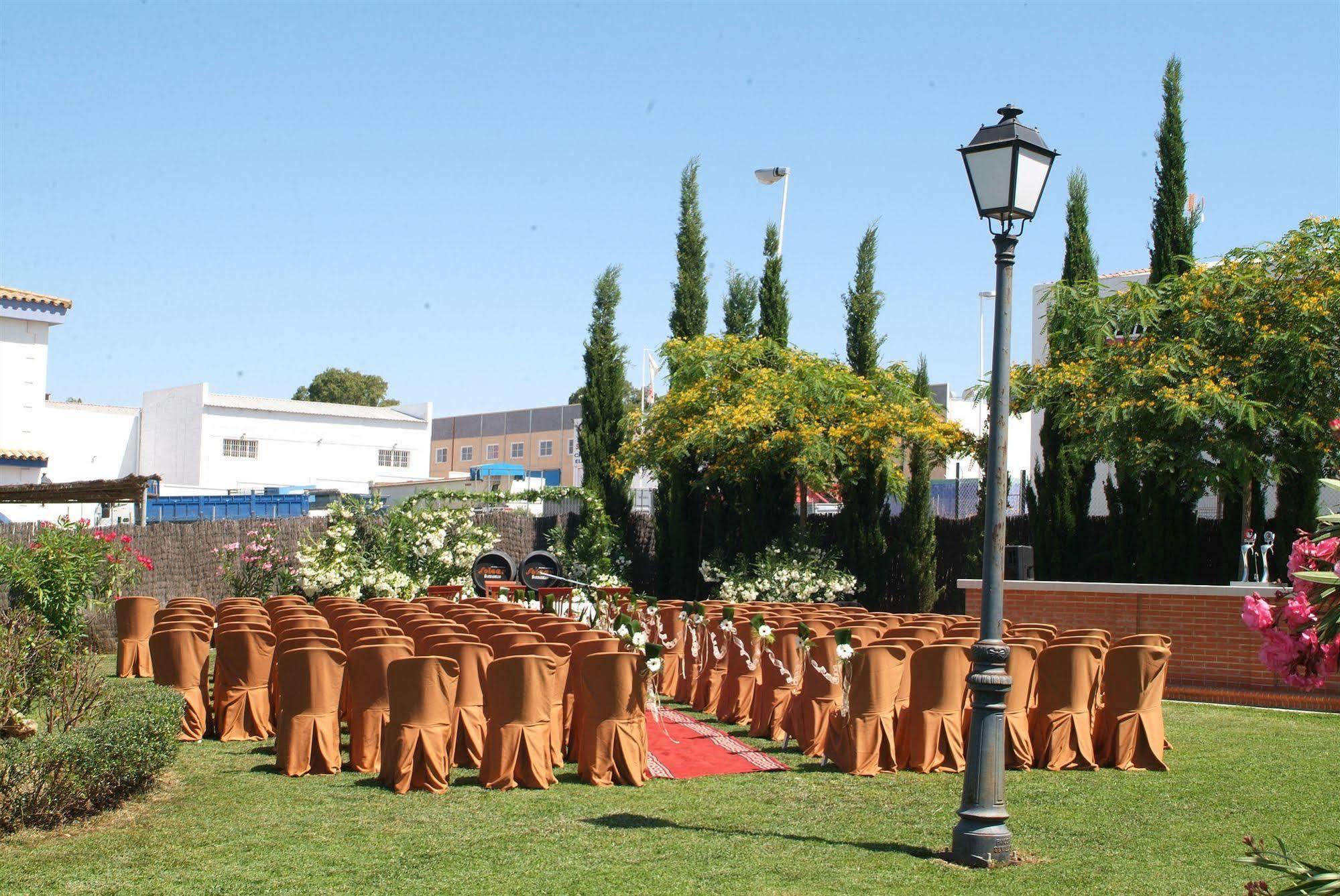 Hotel La Palmosa Alcalá de los Gazules Exterior foto